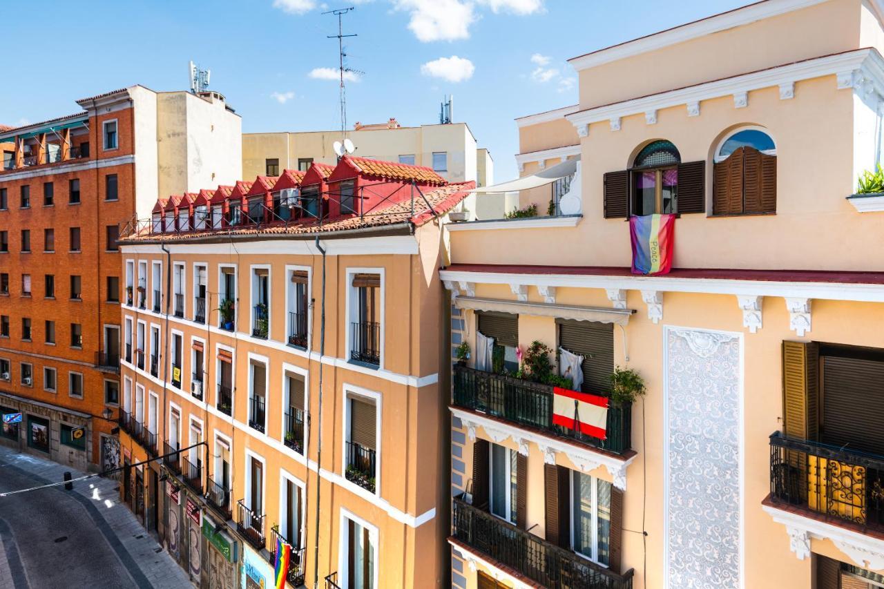 Bright Penthouse With Terrace In Madrid Center Lejlighed Eksteriør billede