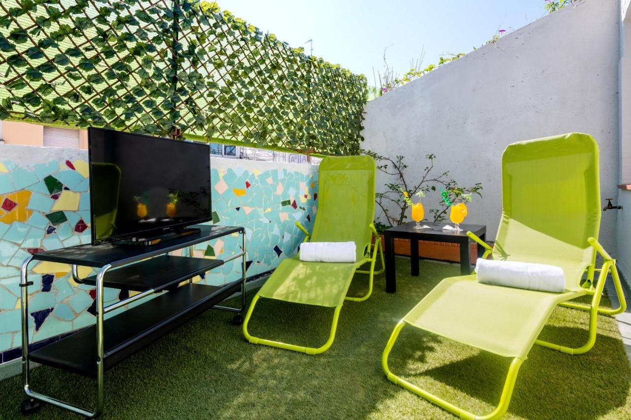 Bright Penthouse With Terrace In Madrid Center Lejlighed Eksteriør billede